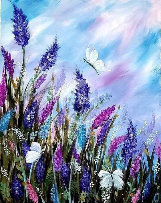 butterflies in the meadow