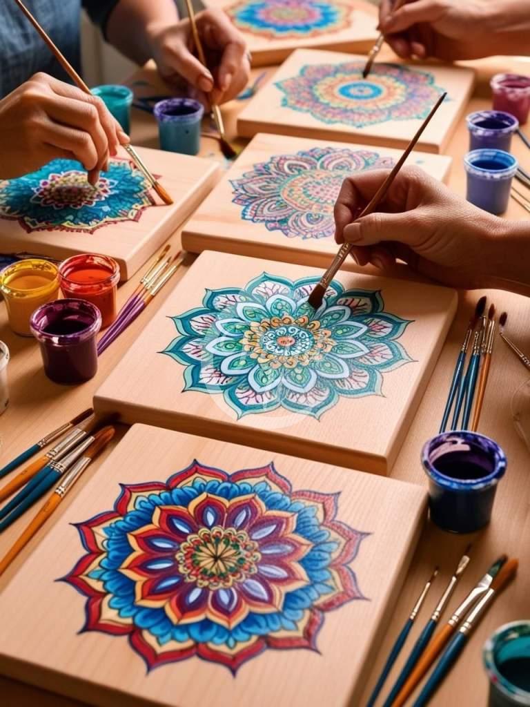 Mandala making workshop