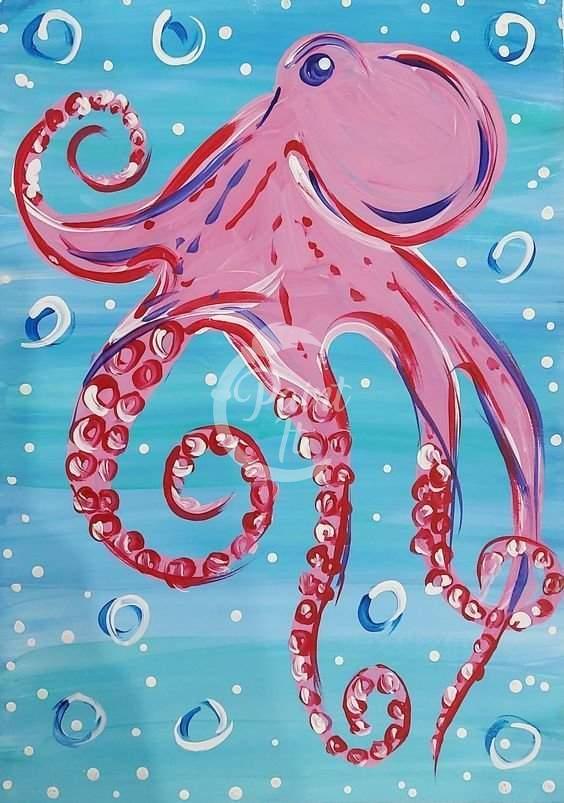 Funny octopus