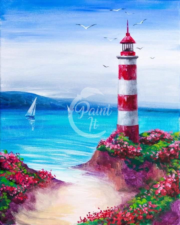 Lighthouse in the bay