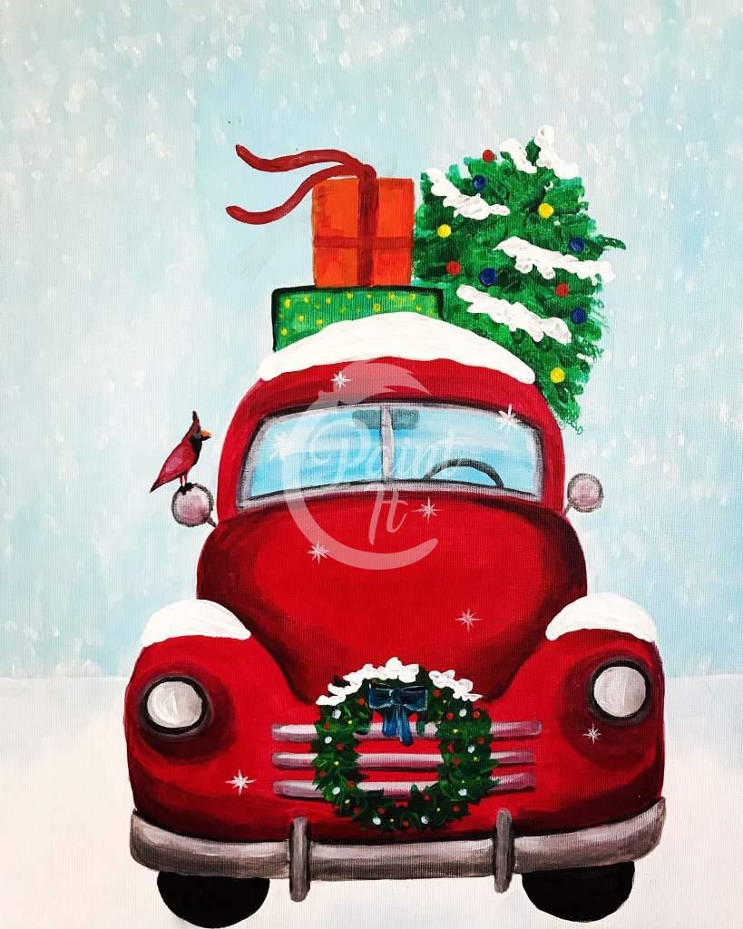 Christmas car 