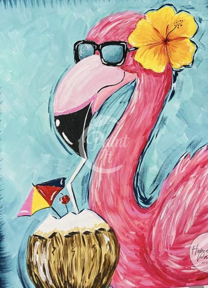 Flamingo coctail