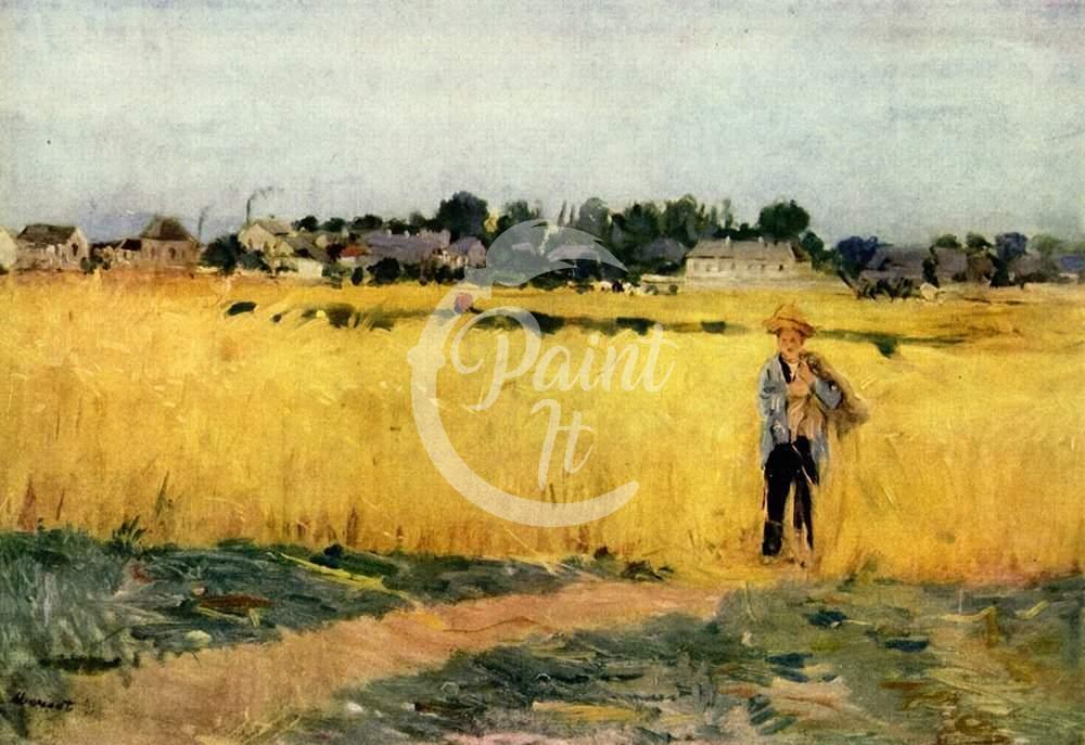Grain field Morisot