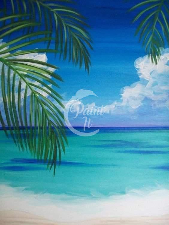 Calm beach